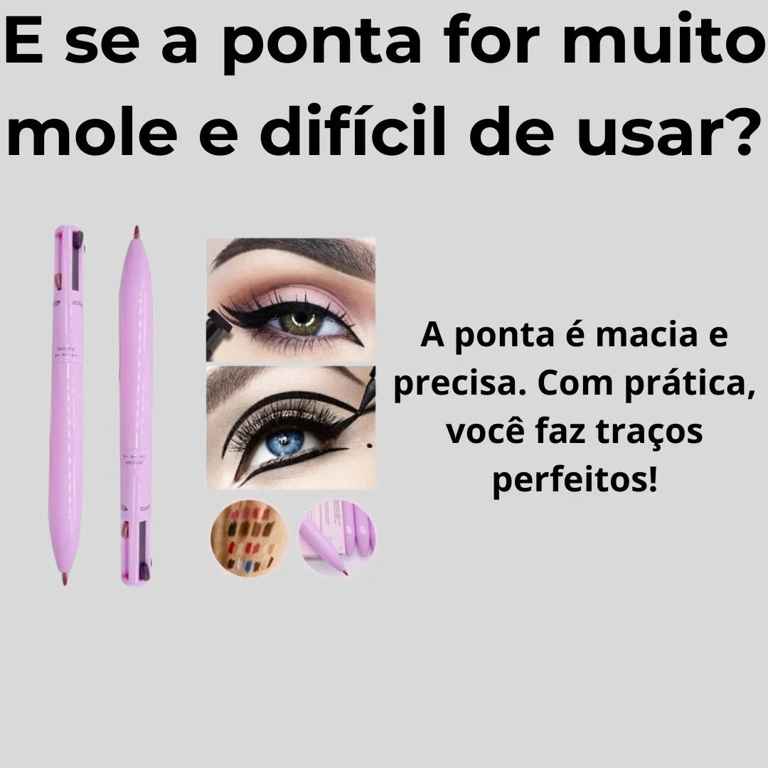 BEAUTY PEN - CANETA MAQUIADORA 4 EM 1 (LEVE 2 PAGUE 1) - SUZUNE - Suzune