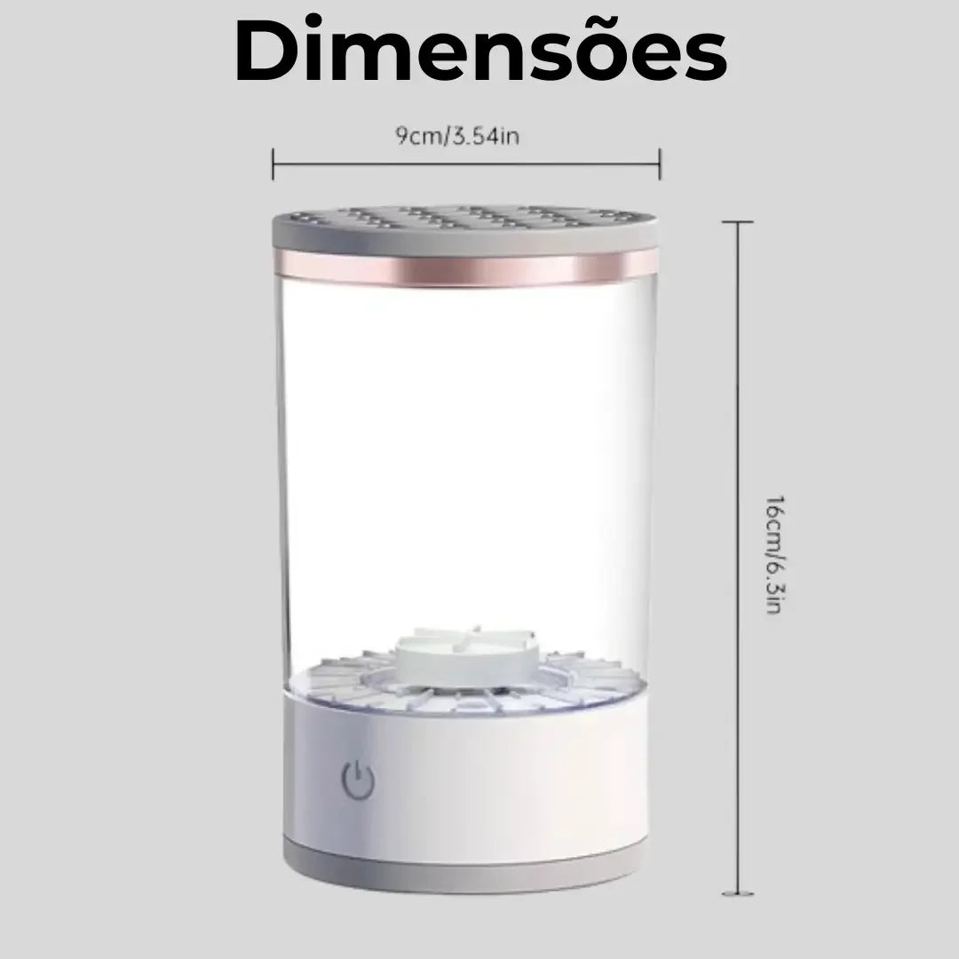 LIMPADOR DE PINCÉIS DE MAQUIAGEM ELÉTRICO + BRINDE EXCLUSIVO - SUZUNE - Suzune