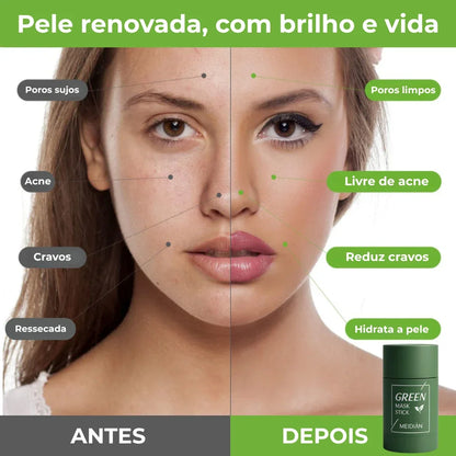 Suzune - Stick Facial Chá Verde - Suzune