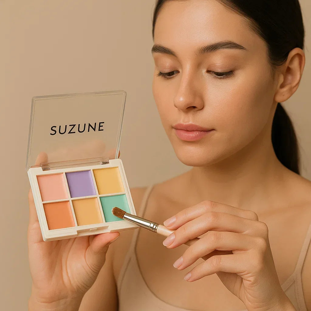 PALETA DE CORRETIVO PROFISSIONAL 9 CORES - SUZUNE - Suzune
